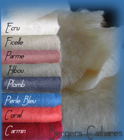 couverture en pur mohair de France