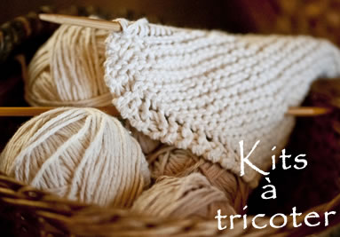 Kits à tricoter en mohair ou laine des Bergers Cathares